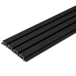 Фасадная доска CM Wall 219х26х3000мм (черное дерево)